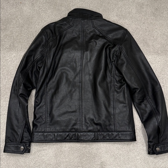 Michael Kors Leather Jacket - Men’s Small - Picture 6 of 6